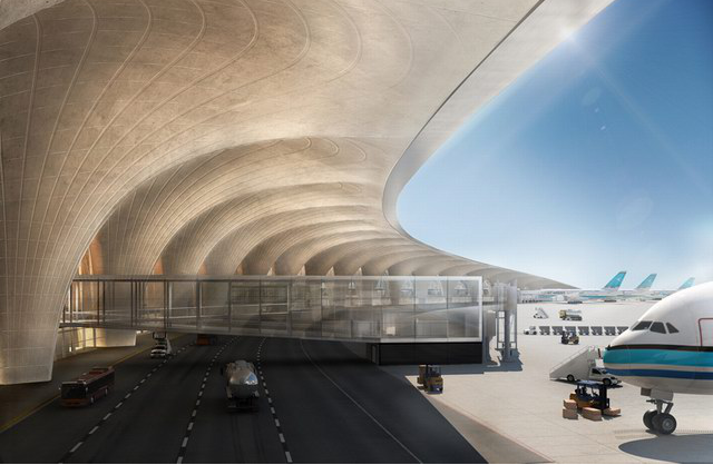 中亞工程案例展示丨坐書鄉(xiāng)觀日出日落，賞機場云卷云舒(圖5)